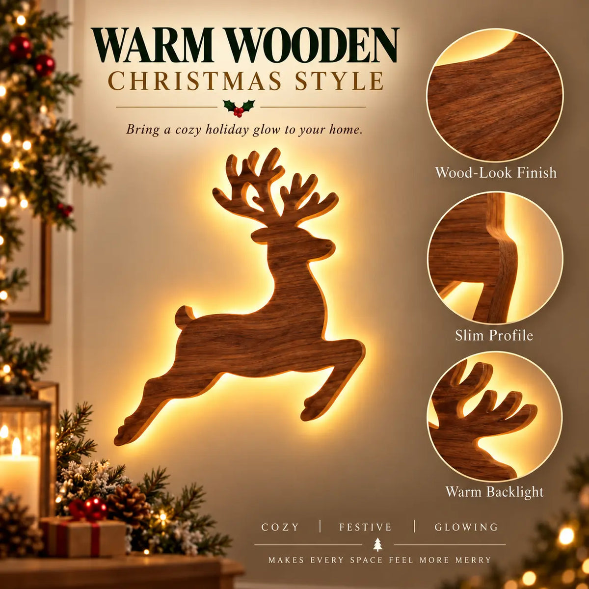 Dear Memory™ Christmas Glow Wall Set